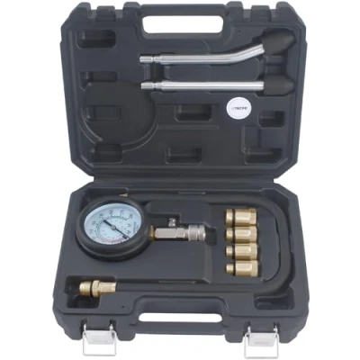 Afbeelding van TECPO Compressietester voor benzinemotor 0 20 bar