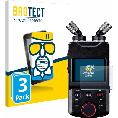 Afbeelding van BROTECT Screenprotector voor Tascam Portacapture X6 Folie Beschermfolie Beschermglas matte (3 Stuks)