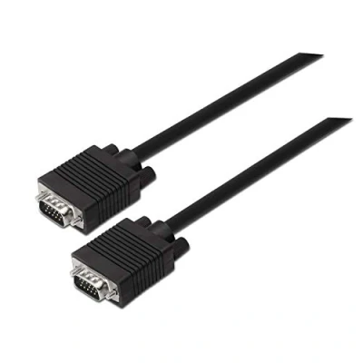 Afbeelding van Gegevens /Oplaadkabel met USB Aisens A113 0068 Zwart 1,8 m