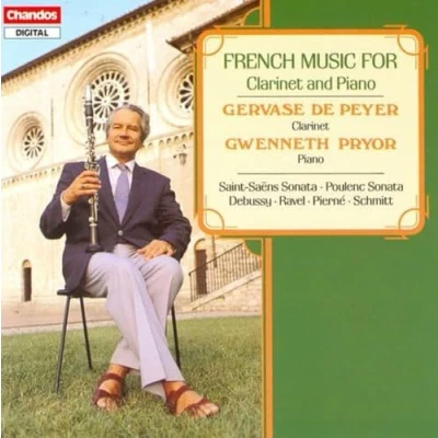 Afbeelding van Gwenneth Pryor &amp; Gervase de Peyer French Music For Clarinet Piano (CD)