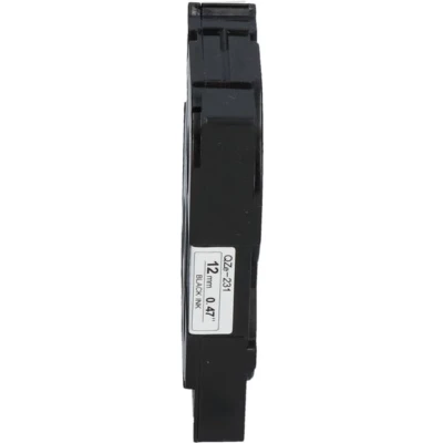Afbeelding van Huismerk Brother TZe 231 Tape Zwart op wit (12 mm)