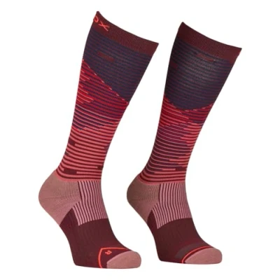 Afbeelding van ORTOVOX All Mountain Long Socks Women Dames Winetasting 42/44