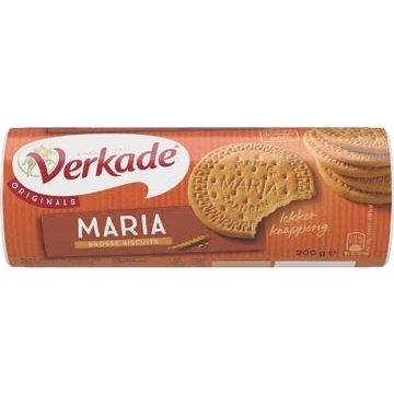 Afbeelding van Verkade Maria koekjes, pak van 200 gram