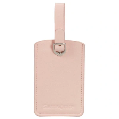 Afbeelding van Samsonite Accessoires Rectangle Luggage Tag X2 pale rose pink
