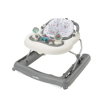 Image de Babymoov Trotteur Pousseur Bébé Evolutif Pliage Compact Musical, Zinc