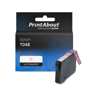 Afbeelding van Huismerk Epson T0486 (C13T048640) Inktcartridge Licht magenta