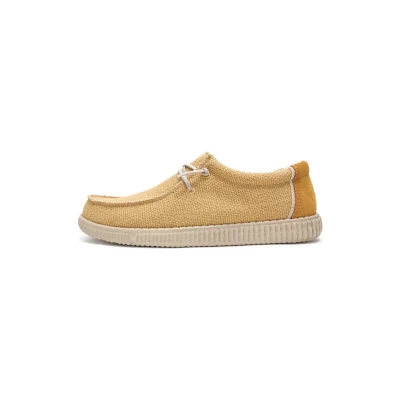 Afbeelding van PITAS WP150 Steve Mocassins voor heren Casual comfortabele waterschoenen zomerschoenen WalkinPITAS schoenen heren, Mosterd geel, 42 EU