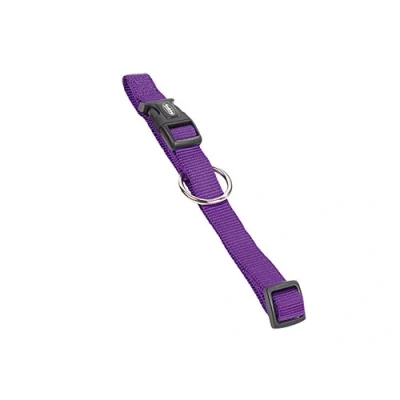 Afbeelding van Nobby halsband classic paars 50 65 x 1,4 cm 1 st