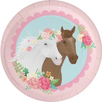 Afbeelding van Sweet Horses Borden 8 stuks