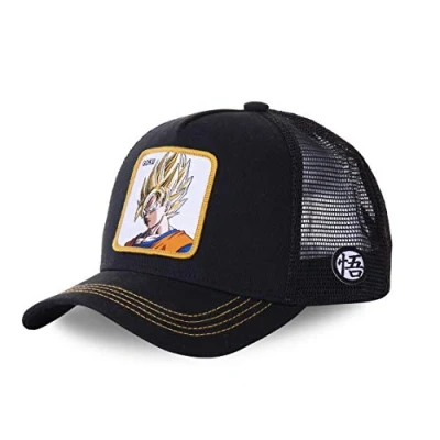 Afbeelding van Capslab Son Goku Dragon Ball Z Black Trucker Cap, #32351