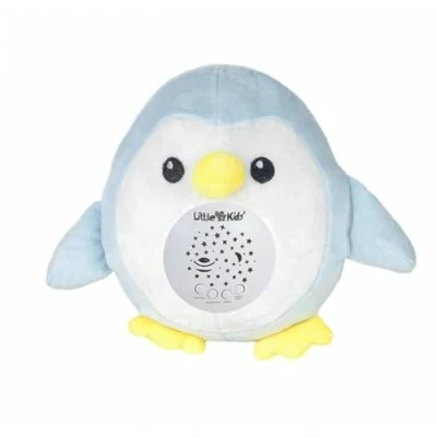 Afbeelding van Muzikale Knuffel Projector Blauw Pinguïn