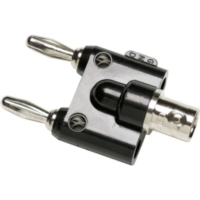 Afbeelding van Fluke BP880 Meetadapter BNC bus Bananenstekker 4 mm Stapelbaar Zwart