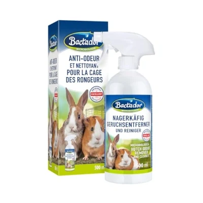 Afbeelding van 2 x 500 ml Bactador Geurverwijderaar en reiniger voor knaagdierkooien