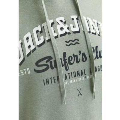 Afbeelding van Jack &amp; Jones LOGO Hoodie, Heren, Maat: Large, Hellgrün
