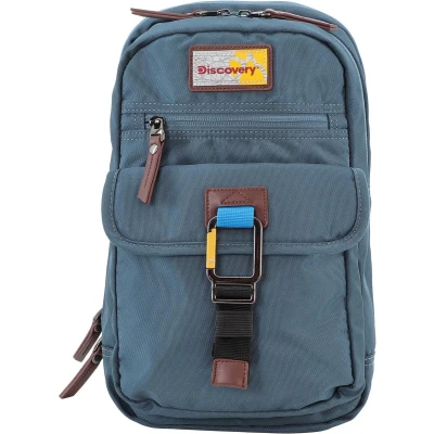 Afbeelding van Discovery Laptop Rugzak / Rugtas Schooltas 15 inch Icon D00722 Petrol Blauw
