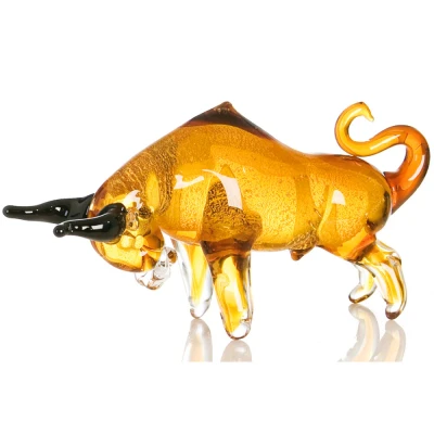 Afbeelding van Gilde Glassculptuur &#039;Stier&#039;