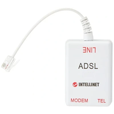 Afbeelding van Intellinet Splitter voor ADSL modem, wit