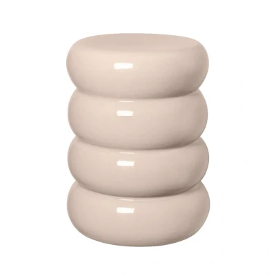 Afbeelding van Toru Bijzettafel Lily White Rond