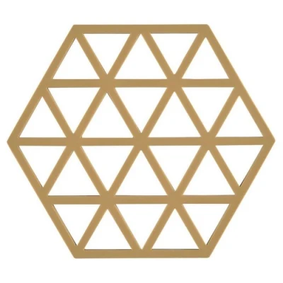 Afbeelding van Zone Potonderzetter Triangles Khaki