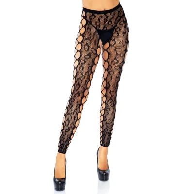 Afbeelding van Footless crotchless tights