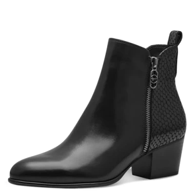 Afbeelding van Tamaris Core Dames Laarzen BLACK/STRUCT. Maat 38
