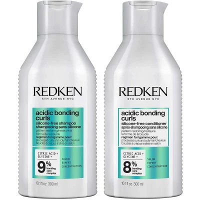 Afbeelding van Redken Acidic Bonding Curls Shampoo + Conditioner Set