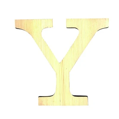 Afbeelding van Artemio houten letter Y 19 cm