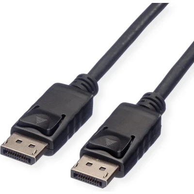 Afbeelding van ROLINE DisplayPort Kabel, DP M/M, LSOH, zwart, 2 m