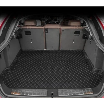 Afbeelding van Tapis De Coffre Voiture Pour Mercedes Benz EQE SUV 2025 2024 2023 Accessoires Protection Coffre(Black Black 1PC)