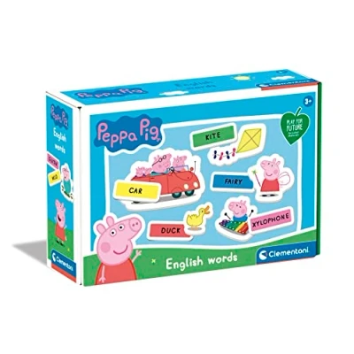 Afbeelding van Clementoni Klassieke Educatieve Spellen Peppa Pig Eerste Engelse Woordjes, Educatief Spel, 3 6 jaar 16352