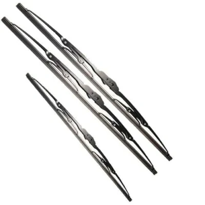 Afbeelding van Recambo Ruitenwisser voor + achter compatibel met Hyundai Getz bouwjaar 2002 2009 (3 stuks: 325 mm / 550 mm)