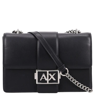 Afbeelding van Armani Exchange Medium Messenger Handtas, Dames, Maat: One Size, Black