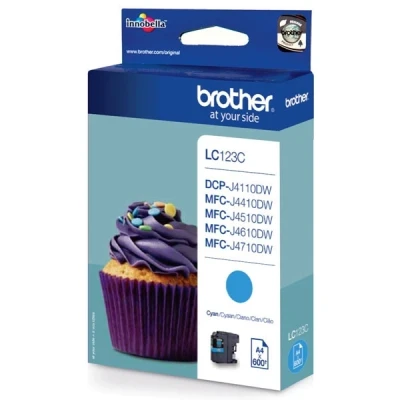 Image de Brother Lc 123cbp Cyan