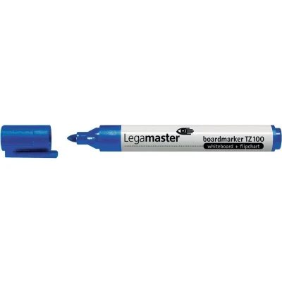 Afbeelding van Viltstift Legamaster TZ100 whiteboard rond blauw 1.5 3mm