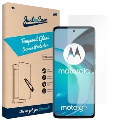 Image de Just in Case Verre Trempé Clear Protection D&#039;Écran Motorola Moto G72