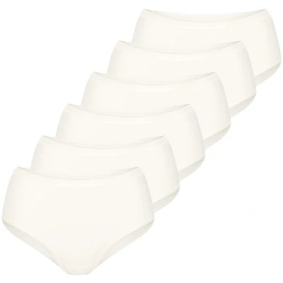 Afbeelding van Sloggi 6ER PACK GO Daily MIDI Slip, Dames, Maat: Large, Silk white