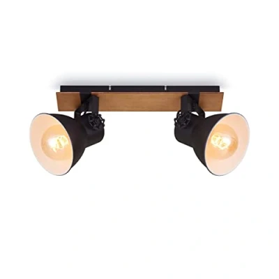 Afbeelding van Briloner Leuchten TEMPA Spotlight 2742 025 2 flams zwenk en kantelbare spots gloeilampen niet inbegrepen max. 60W IP20 45 x 9 21 cm