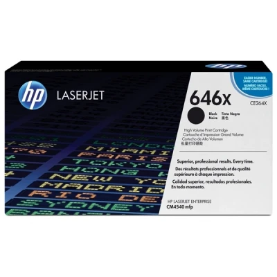 Image de HP 646X originele high capacity zwarte LaserJet tonercartridge