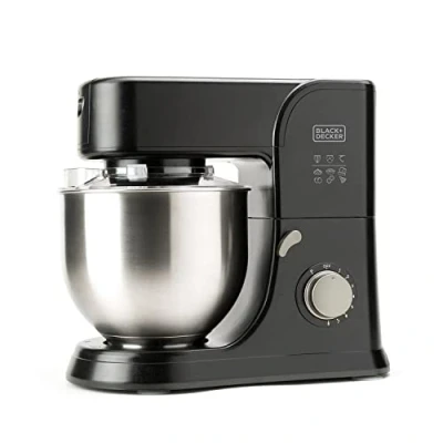 Afbeelding van Black &amp; Decker Planetaire keukenmachine Black+Decker BXKM1001E, Keukenmachine, Zwart