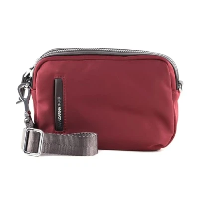 Afbeelding van MANDARINA DUCK Schoudertas Gordeltas Hunter Crossover Rhubarb (rood)paars