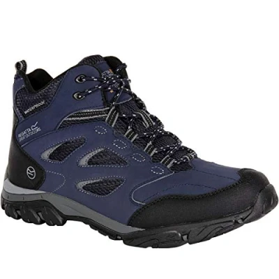 Afbeelding van Regatta Holcombe IEP Mid Outdoorschoenen Heren Wandelschoenen Maat 43 Mannen blauw/grijs