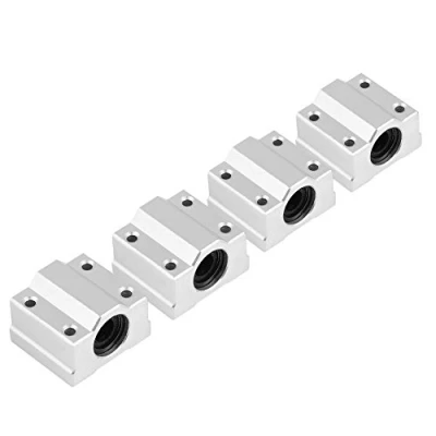 Afbeelding van SCS8UU 4 stuks CNC lineaire beweging kogellagers, 8 mm glijblok, accessoires voor 3D printers