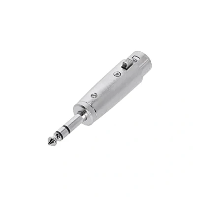 Afbeelding van Adam Hall Connectors 4 STAR A XF3 JM3 XLR bus naar 6,3 mm stereo stekker adapter