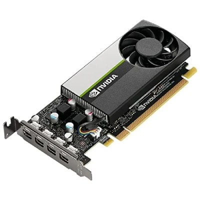 Image de NVIDIA T1000 Carte graphique 8 Go GDDR6 PCIe 3.0 x16 profil bas 4 x Mini DisplayPort