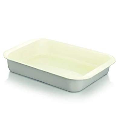 Afbeelding van Beka Braadslede 30x23x5.4cm Ns Grijs Geemailleerd