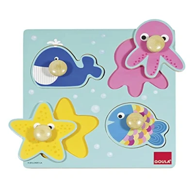 Image de Goula Puzzle Mer 4 pièces
