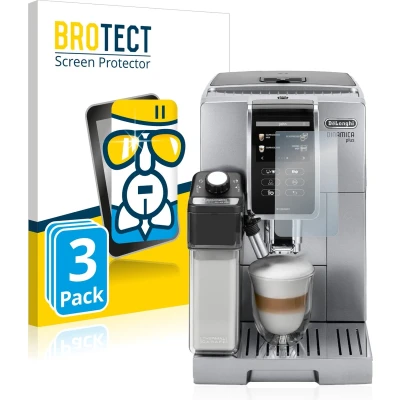 Afbeelding van BROTECT Screenprotector voor DeLonghi Dinamica Plus ECAM370.95.T Folie Beschermfolie Beschermglas transparant (3 Stuks)