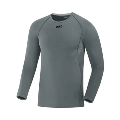 Afbeelding van JAKO Longsleeve Compression 2.0 Steengrijs