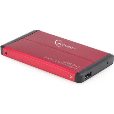 Afbeelding van Externe HDD behuizing 2.5&#039; SATA USB3.0 rood