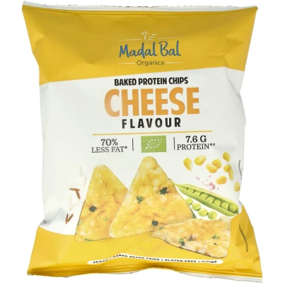 Afbeelding van Madal Bal Baked Protein Chips Cheese Flavour 60GR